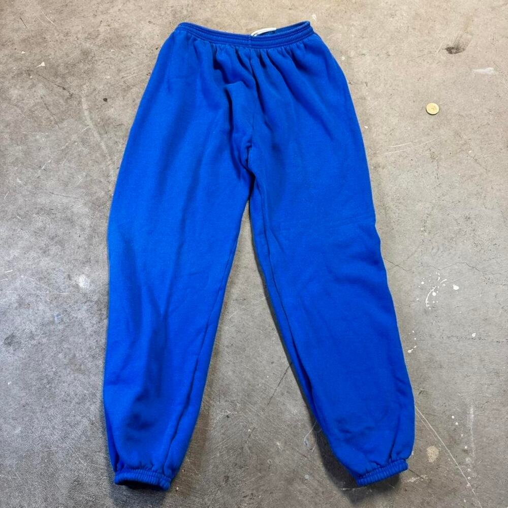 90s hanes blue sweatpants size